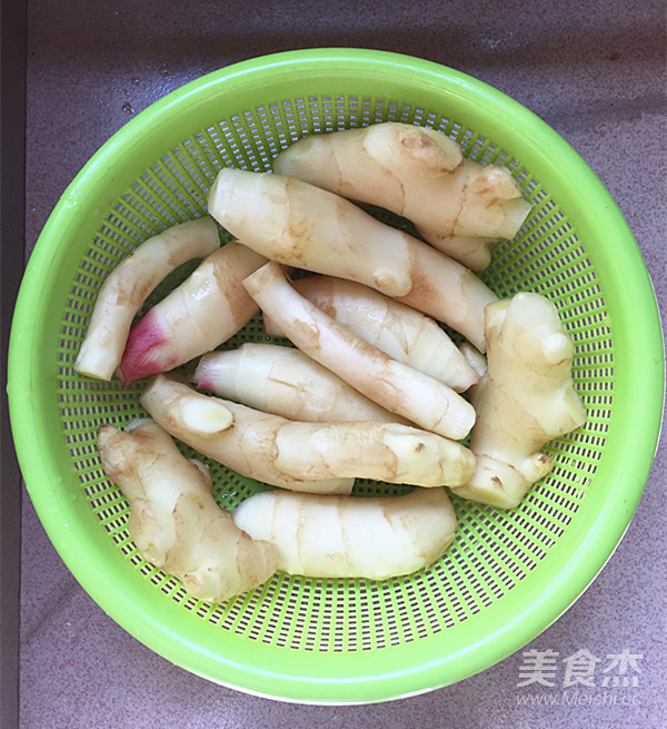 Fruit Vinegar Pickled Ginger recipe