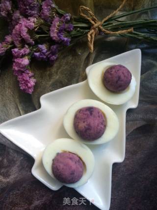 Purple Sweet Potato Egg recipe