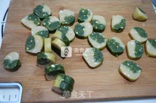 #aca烤明星大赛#two-color Almond Biscuits recipe