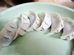 Mushroom and Pork Dumplings recipe