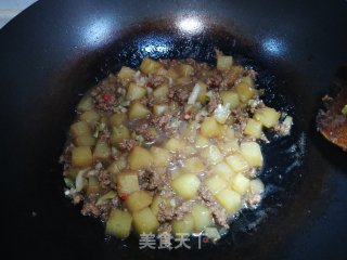 Rice Tofu Pork recipe
