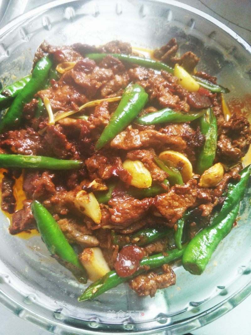 Small Stir-fried Beef recipe