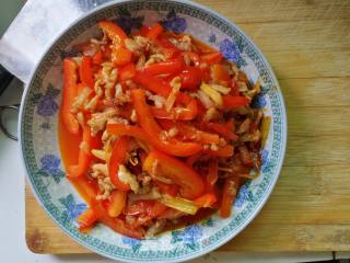 Bell Pepper Shredded Pork recipe