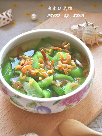 Seaweed Loofah Soup recipe