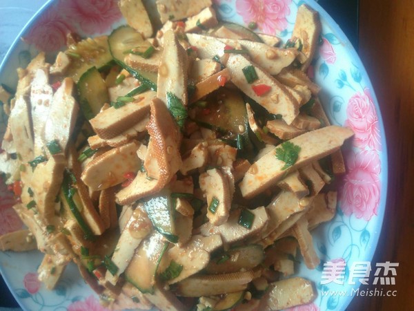 Dried Tofu with Cold Dressing recipe