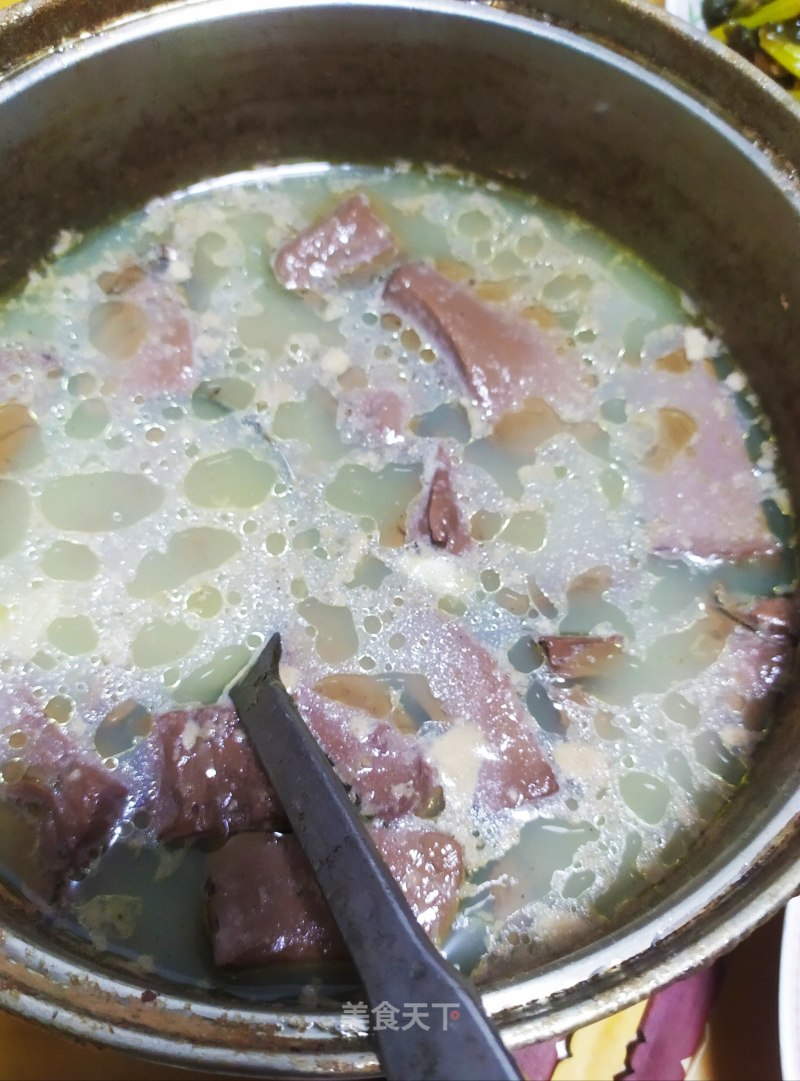 Duck Blood Soup recipe