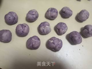 Taro Mashed Purple Potato Shortbread recipe