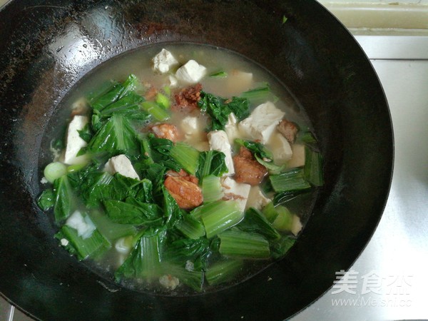 Cabbage Tofu Soup recipe