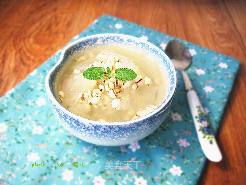 Winter Melon and Barley Soup recipe