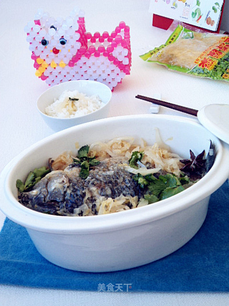 Carp with Sauerkraut recipe