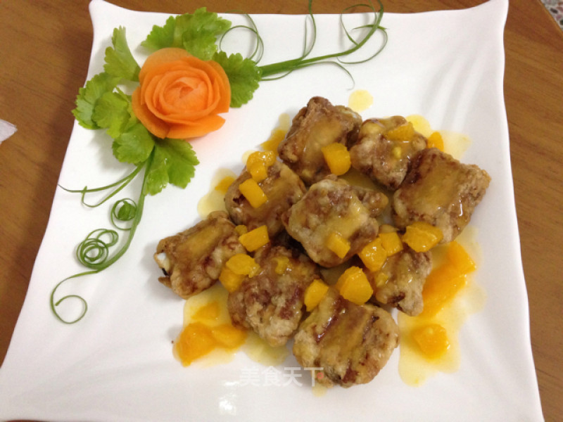 Sweet and Sour Pork Ribs with Orange Flavor recipe