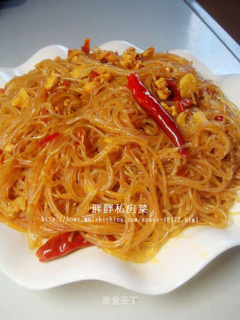 【sichuan Cuisine】--the Ants Go Up The Tree recipe