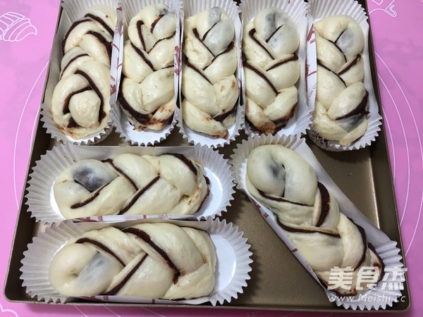 Braided Bread with Bean Paste (soup Method) recipe