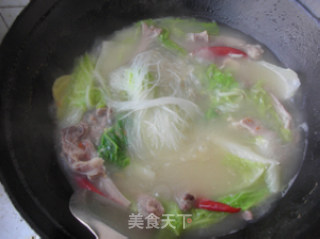 Lamb Chops and Cabbage Vermicelli Soup recipe