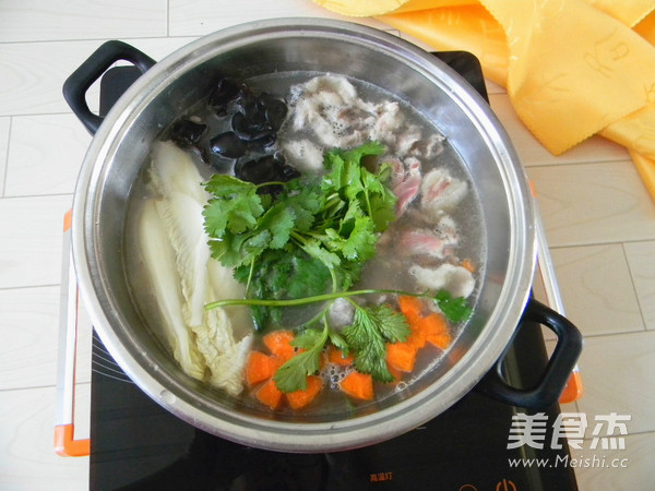 Lamb and Vegetable Hot Pot recipe