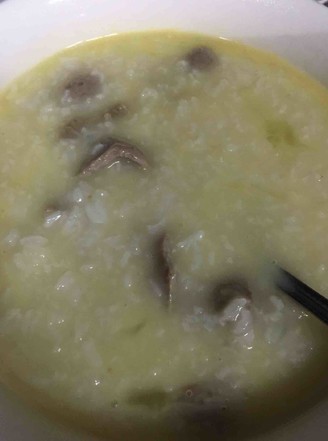 Nest Egg Beef Ball Porridge recipe