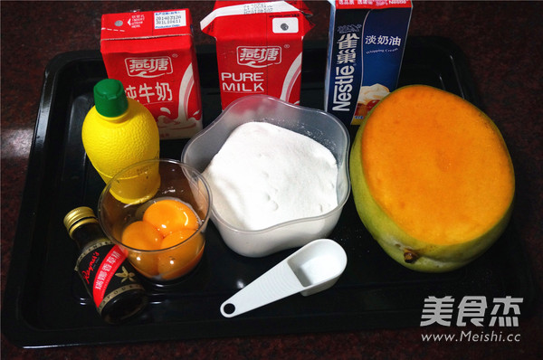Homemade Mango Ice Cream recipe