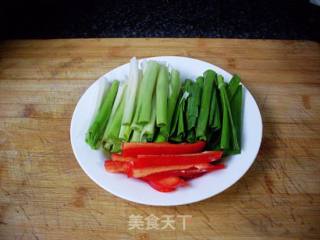 Stir-fried Pork with Garlic recipe