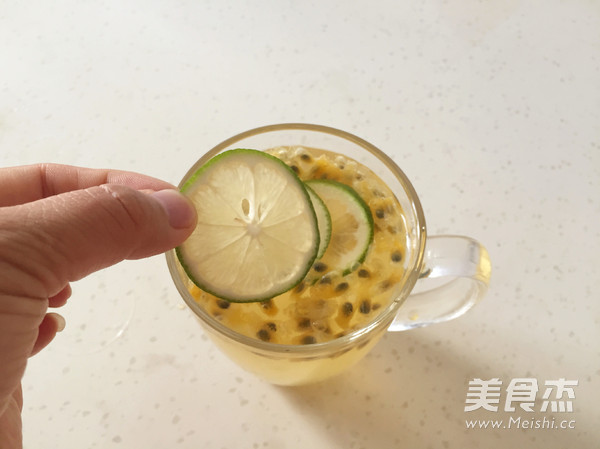 Passion Fruit Lime Sparkling Water recipe