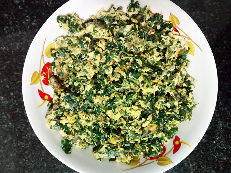 Malan Tou Scrambled Eggs recipe