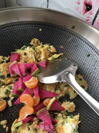 Seafood Assorted Omelette Salad recipe