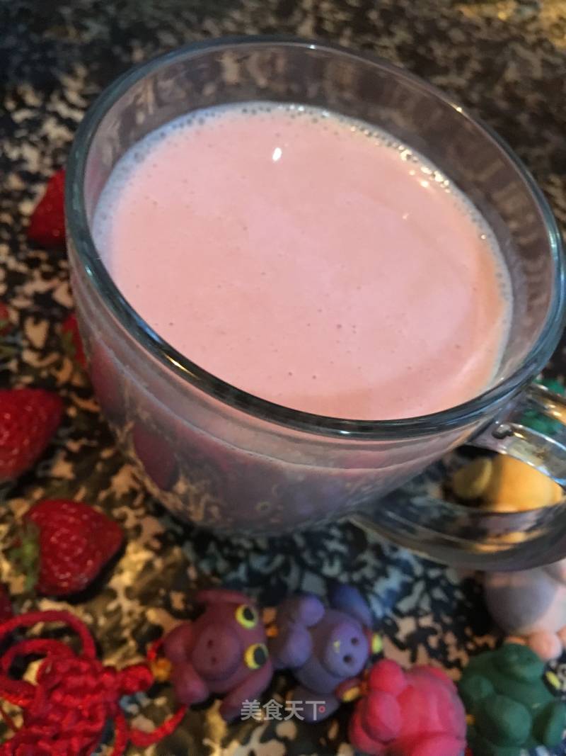 Strawberry Soy Milk recipe