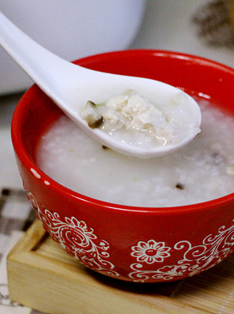 Chicken Broken Rice Congee recipe