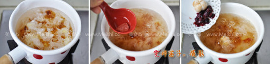 Mangosteen Gum Snow Ear Soup recipe