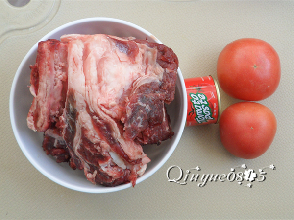 Tomato Beef Leek Noodle recipe