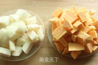 #润稻汤汤# Sweet Potato Pear Soup recipe