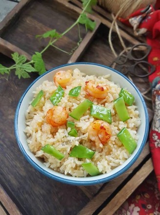 Fried Rice with Crayfish Mustard Salad Dressing recipe