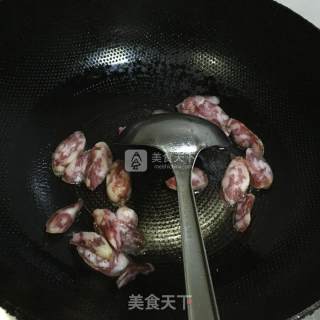 Stir-fried Cauliflower with Sausage recipe