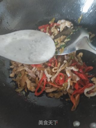 Stir-fried Shredded Pork with Mustard Tuber recipe