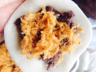 #the 4th Baking Contest and is Love to Eat Festival #q Heart Meat Floss and Bean Paste Cake recipe