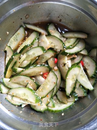 Pork Ears Mixed with Cucumber recipe