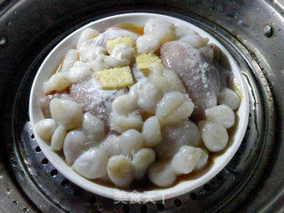 Steamed Rubber Fish with Fish Eggs recipe