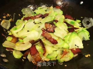 #年夜饭#膠肉炒儿菜#膠味# recipe