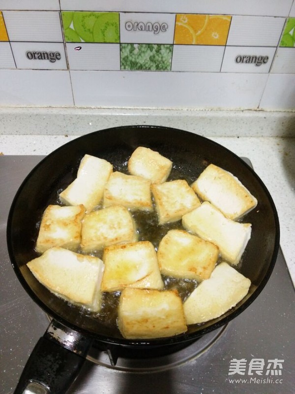 Fungus Tofu Stir-fry recipe