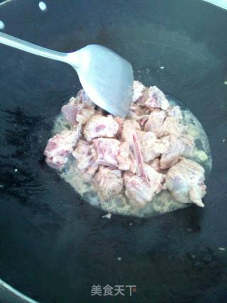 Fried Pork with Dried Radish recipe