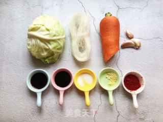 Cabbage with Cold Vermicelli recipe