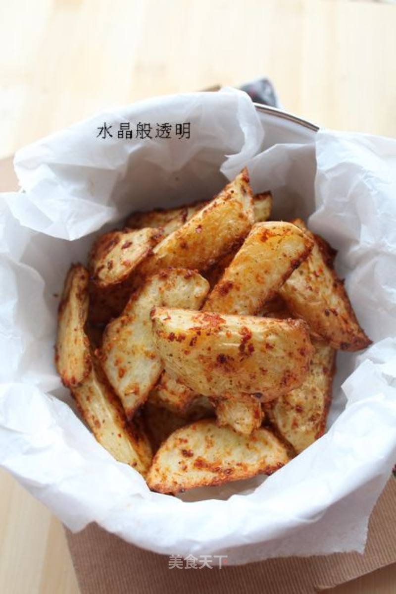 Lazy Baked Potato Wedges recipe