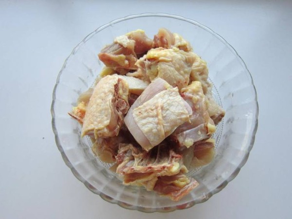 Stewed Chicken with Stalagmites recipe