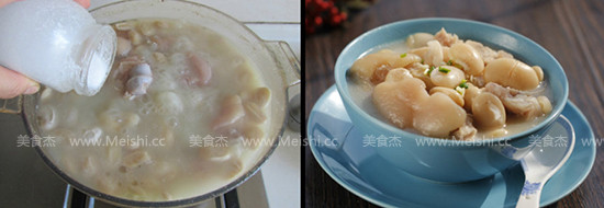 Hoof Flower Kidney Bean Soup recipe