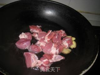 Puffed Fish Cheeks and Dried Lean Meat Soup recipe