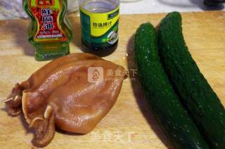 Pig Ears Mixed with Cucumber recipe