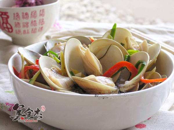 Fried Clams with Red Pepper recipe