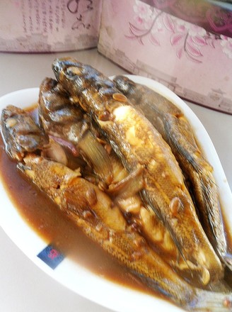 Braised Sea King Fish in Soy Sauce recipe