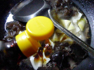 Black Fungus Roasted Bamboo Shoots recipe