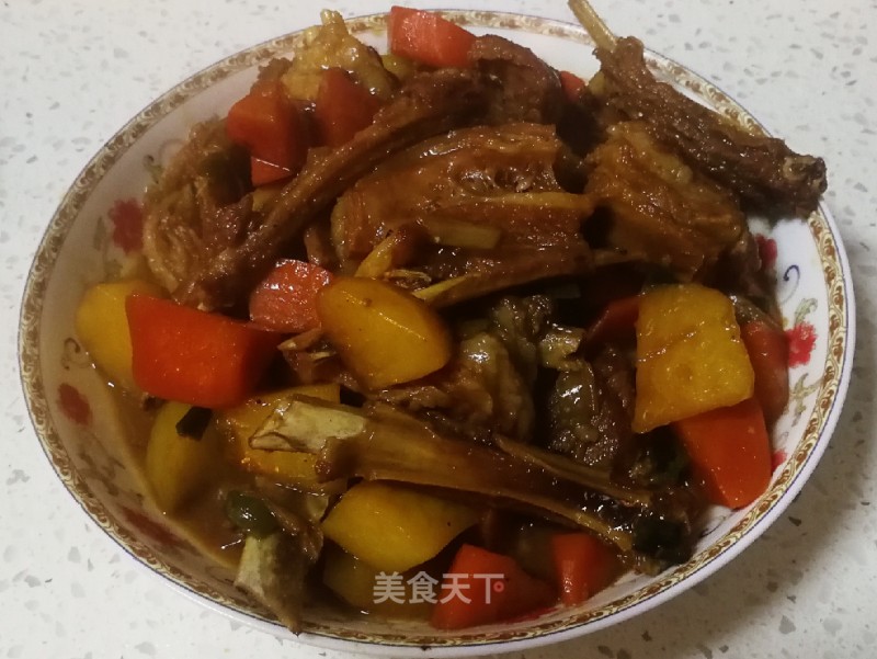Braised Lamb Chops recipe