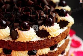 Black Forest Naked Cake recipe